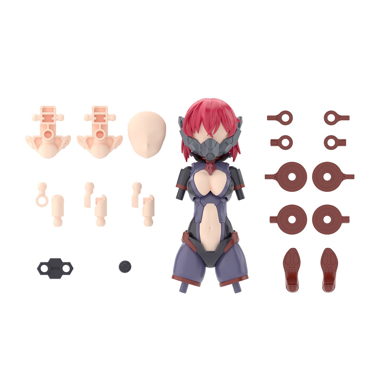 BANDAI Hobby 30MS OPTION PARTS SET 6 (CHASER COSTUME) [COLOR A]