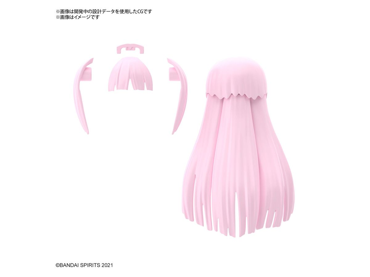 Bandai 30 Minute Sisters Option Hair Style Parts Vol.6