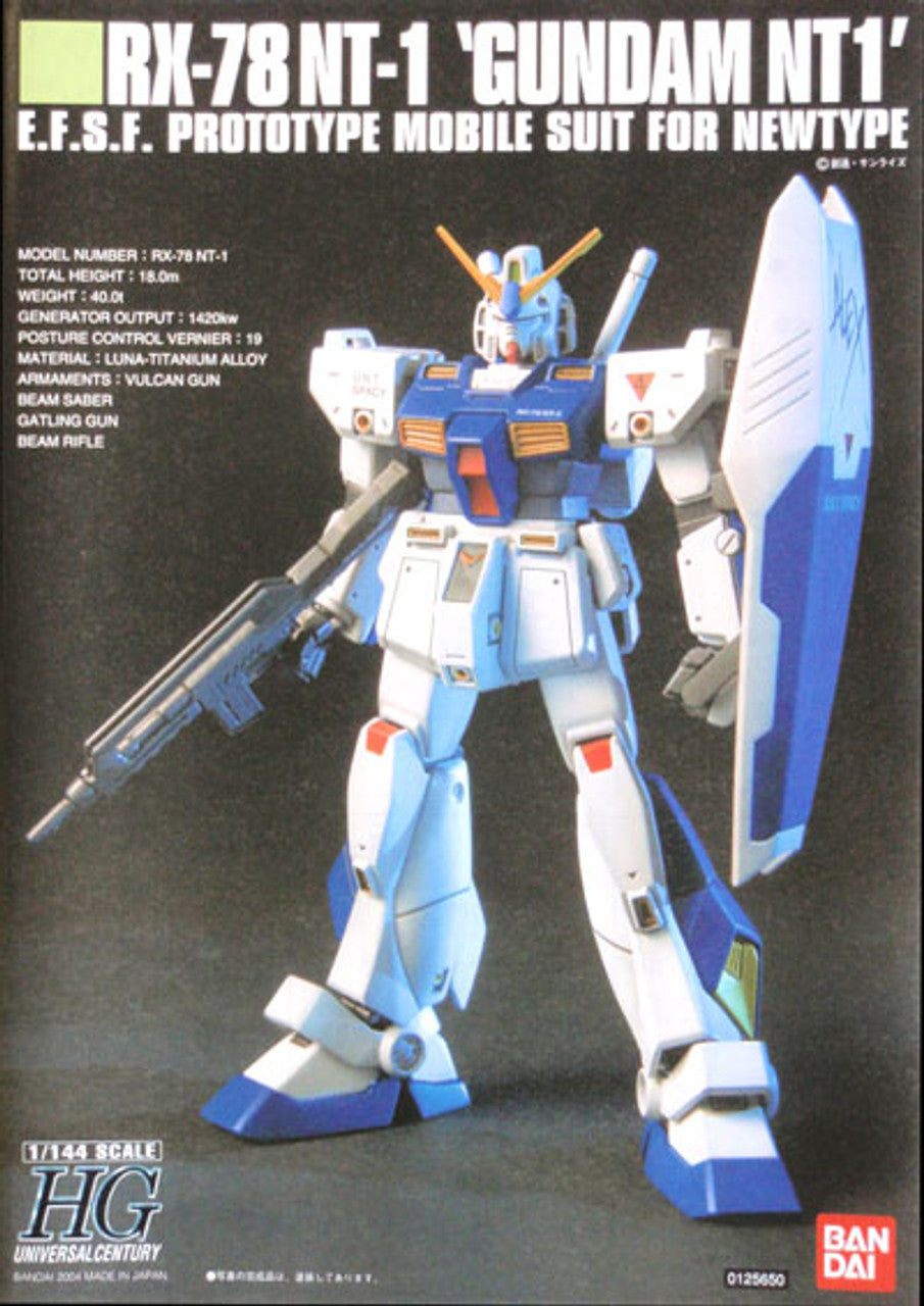 BANDAI Hobby HGUC 1/144 #47 RX-78 NT-1 Gundam