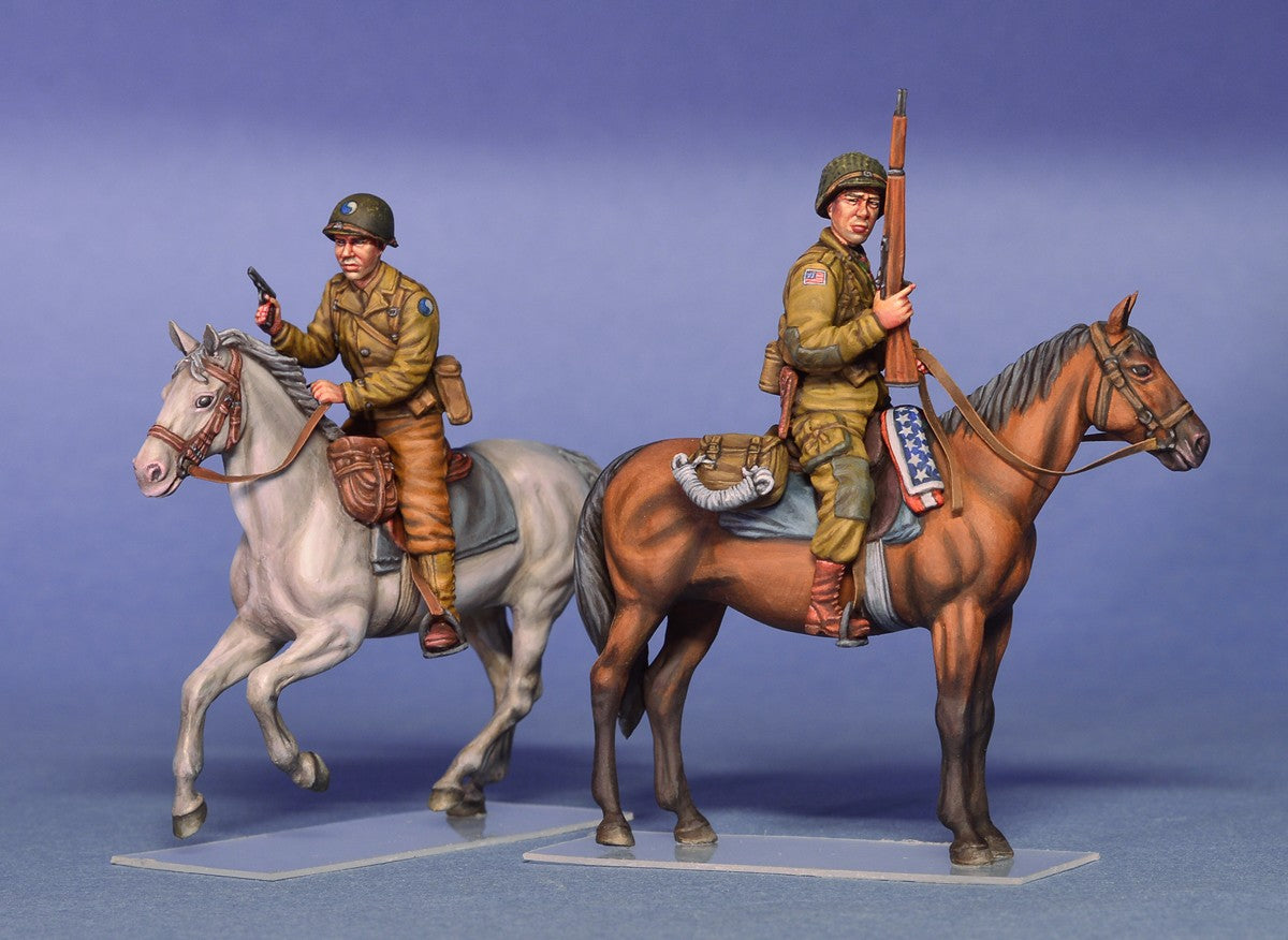 Miniart [35151] 1/35 U.S. Horsemen. Normandy 1944