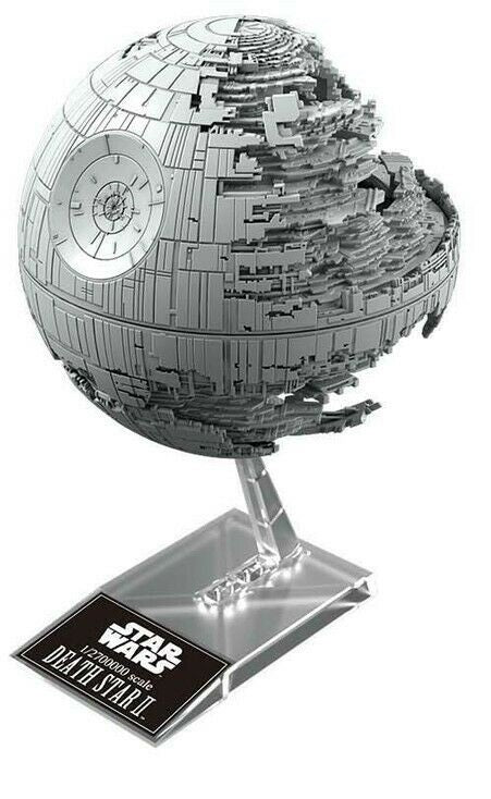 BANDAI Hobby 1/2,700,000 DEATH STAR II & 1/14,500 STAR DESTROYER