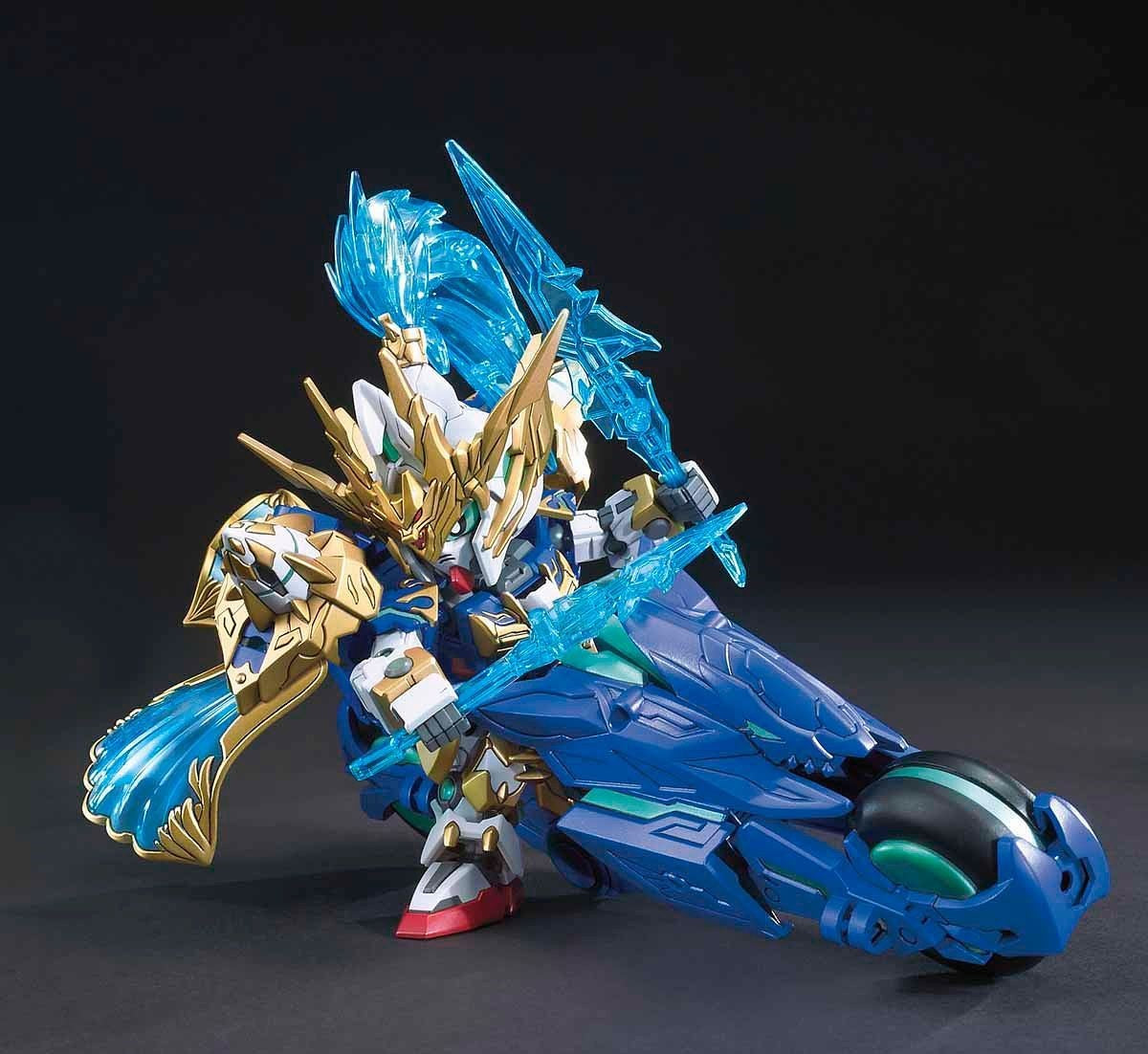 BANDAI Hobby SD SANGOKU SOKETSUDEN [07] Zhao Yun 00 GUNDAM & BLUE DRAGON DRIVE