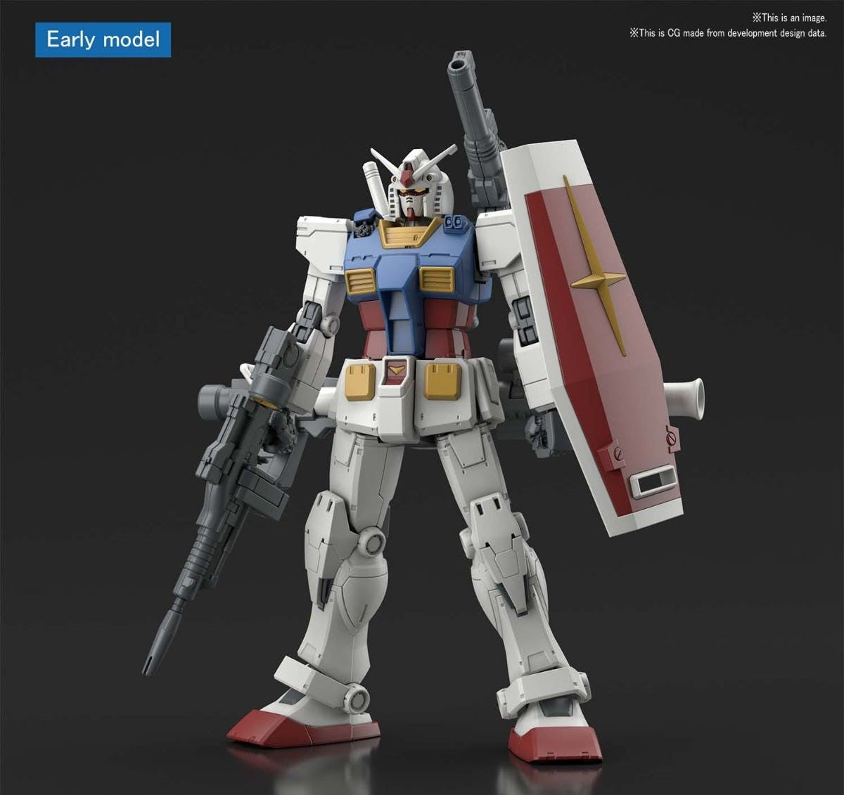 BANDAI Hobby HG 1/144 RX-78-02 GUNDAM (GUNDAM THE ORIGIN Ver.)