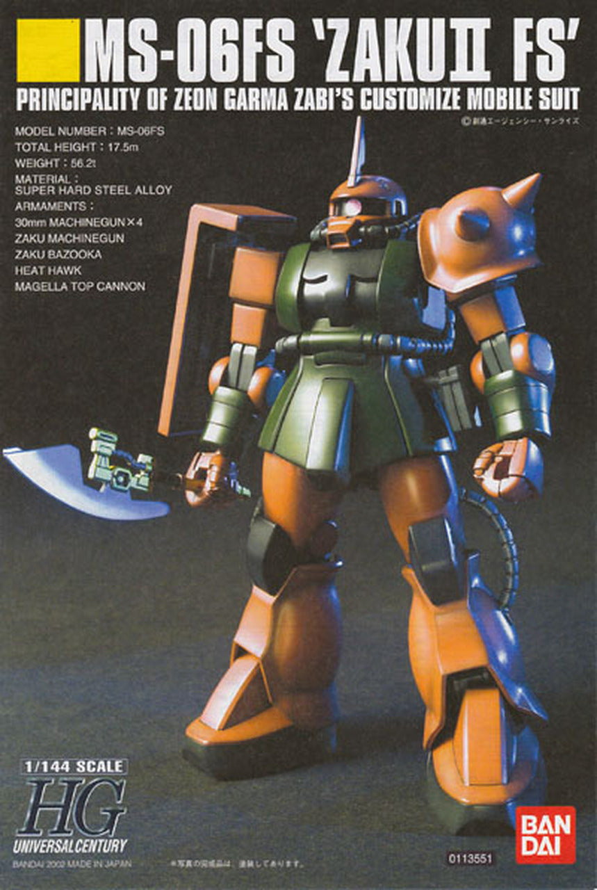 Bandai 1/144 HGUC Garma's Zaku