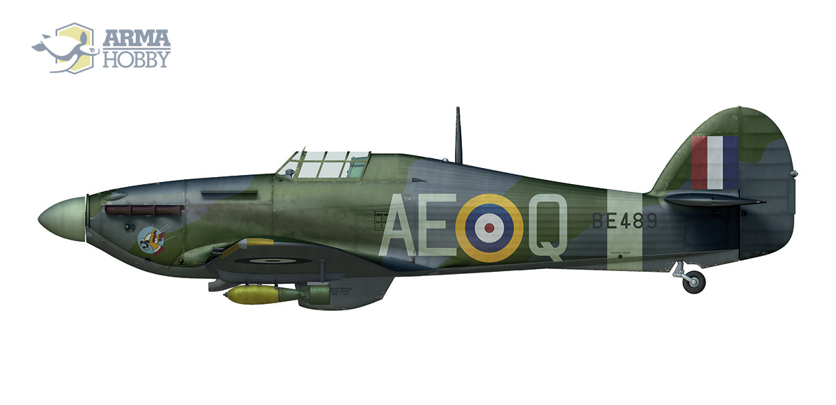 Arma Hobby 1/72 Hurricane MK II B Model Kit