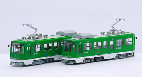 Fujimi 1/150 Sapporo City Transportation Bureau Type 3300 (2-Car Set) (Unassembled Kit)