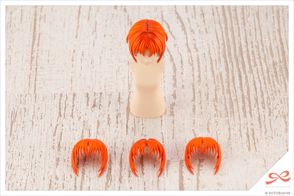 KOTOBUKIYA AFTER SCHOOL SHORT WIG TYPE: A [ORANGE & PURPLE]