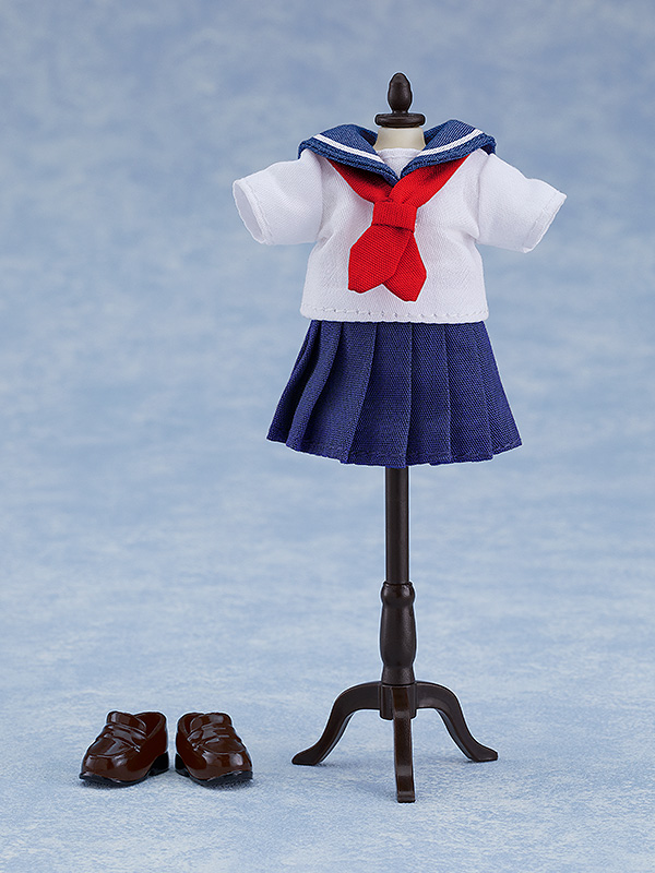 Good Smile Company Nendoroid Doll Outfit Set: Short-Sleeved Sailor Outfit (Navy)(4580590173750)(4580590173750)