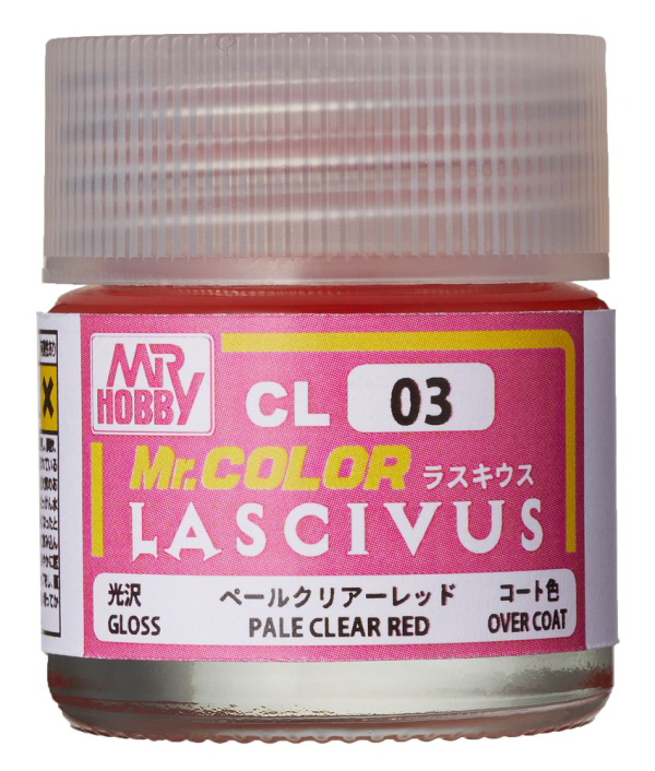 Mr Hobby Mr.Color LASCIVUS CL03 PALE CLEAR RED | 4973028719901