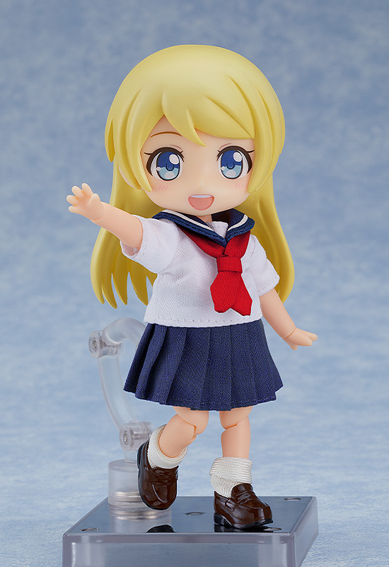 Good Smile Company Nendoroid Doll Outfit Set: Short-Sleeved Sailor Outfit (Navy)(4580590173750)(4580590173750)