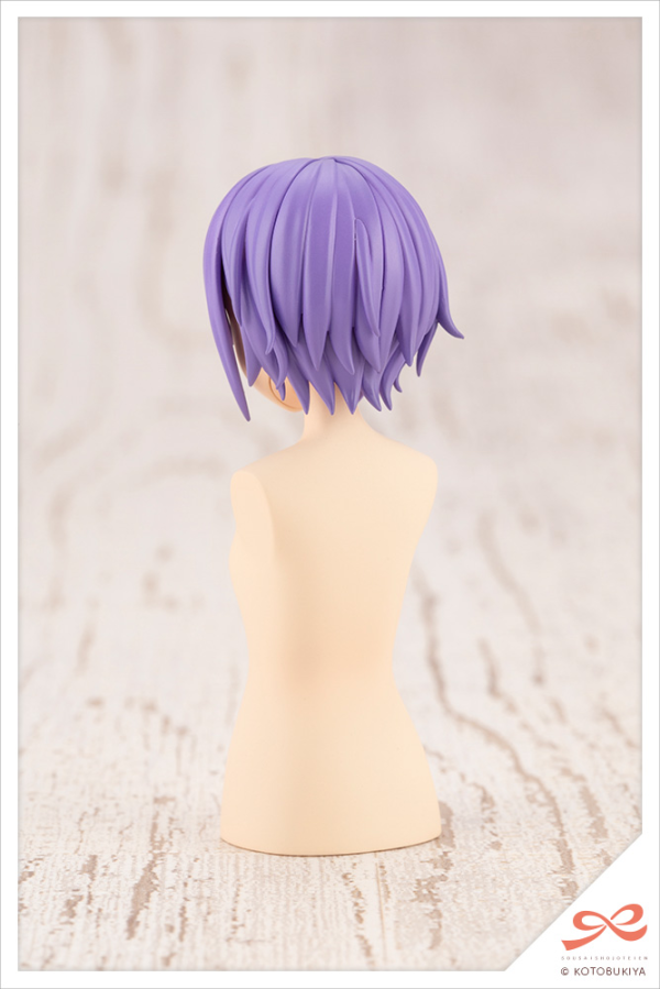 KOTOBUKIYA AFTER SCHOOL SHORT WIG TYPE: A [ORANGE & PURPLE]