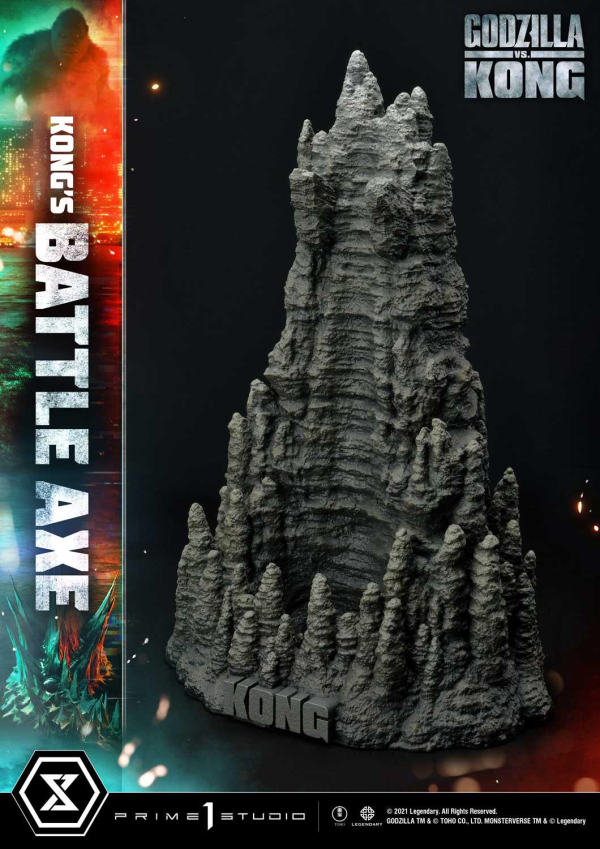 Prime 1 Studio Life Size Bust Godzilla vs Kong (Film) Kong's Battle Axe | 4580708032139