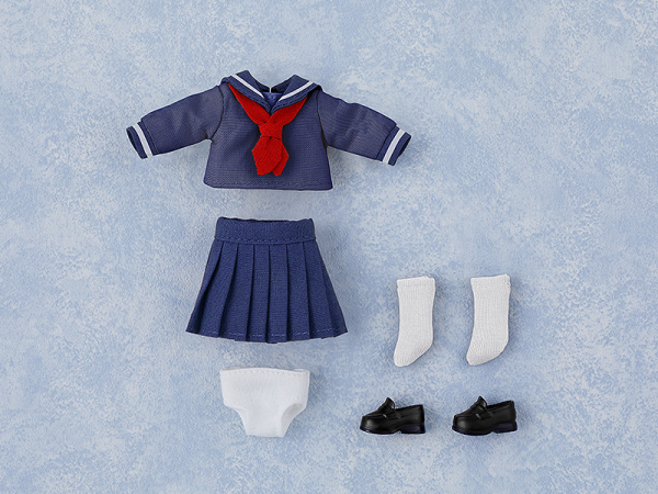 Good Smile Company Nendoroid Doll Outfit Set: Long-Sleeved Sailor Outfit (Navy)(4580590173774)(4580590173774)