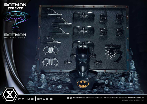 Prime 1 Studio Museum Masterline Batman Forever (Film) Batman Gadget Wall(4580708035475)(4580708035475)