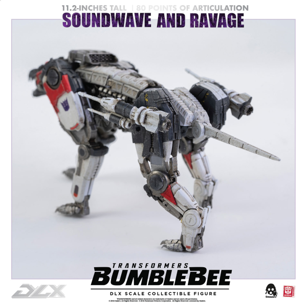 Three Zero Transformers: Bumblebee - DLX Soundwave and Ravage