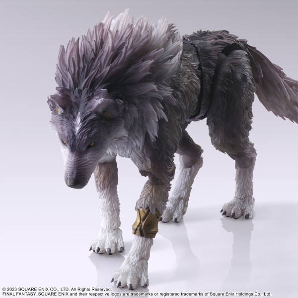 SQUARE ENIX FINAL FANTASY XVI BRING ARTS™ Action Figure -   CLIVE ROSFIELD & TORGAL(4988601374439)(4988601374439)