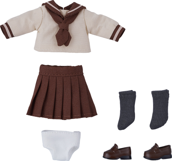 Good Smile Company Nendoroid Doll Outfit Set: Long-Sleeved Sailor Outfit (Beige)(4580590173781)(4580590173781)