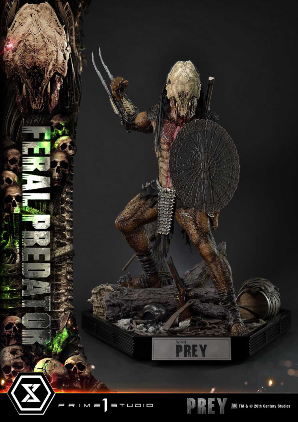 Prime 1 Studio Museum Masterline Prey Feral Predator Deluxe Version(4582647120731)(4582647120731)