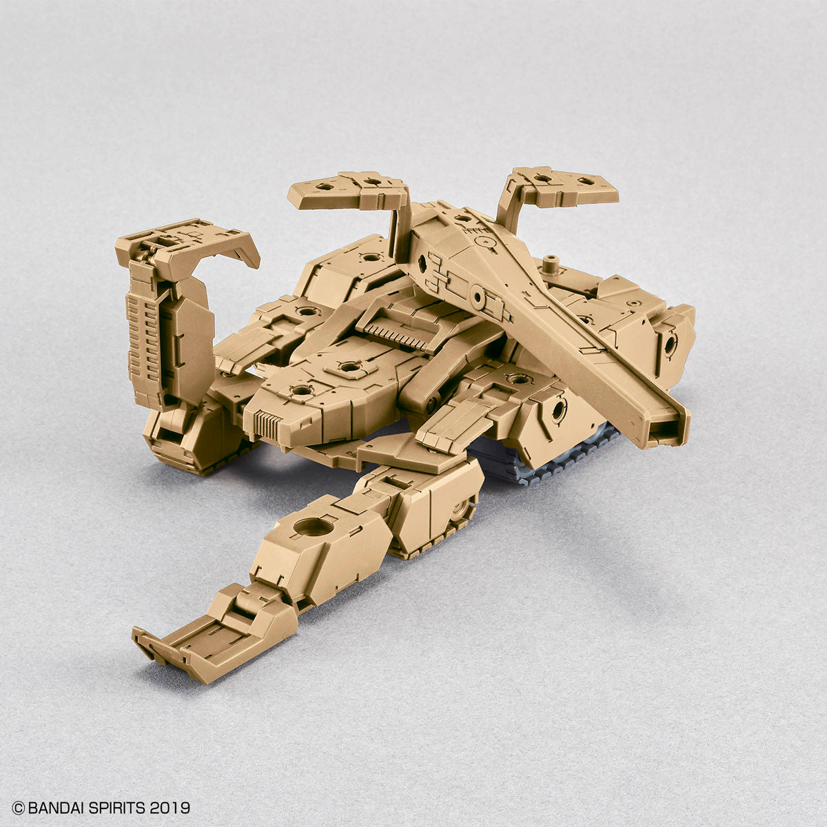 BANDAI Hobby 30MM 1/144 Extended Armament Vehicle (TANK Ver.) [BROWN]