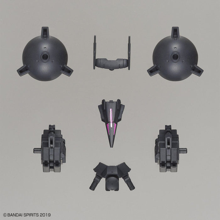 BANDAI Hobby 30MM 1/144 OPTION ARMOR FOR HIGH-MOBILITY [CIELNOVA EXCLUSIVE / BLACK]