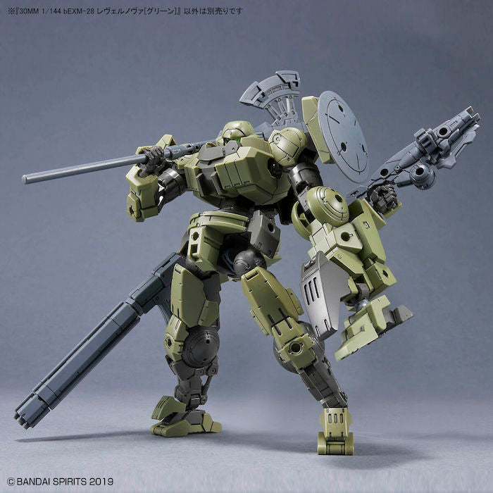 BANDAI Hobby 30MM 1/144 bEXM-28 REVERNOVA [GREEN]