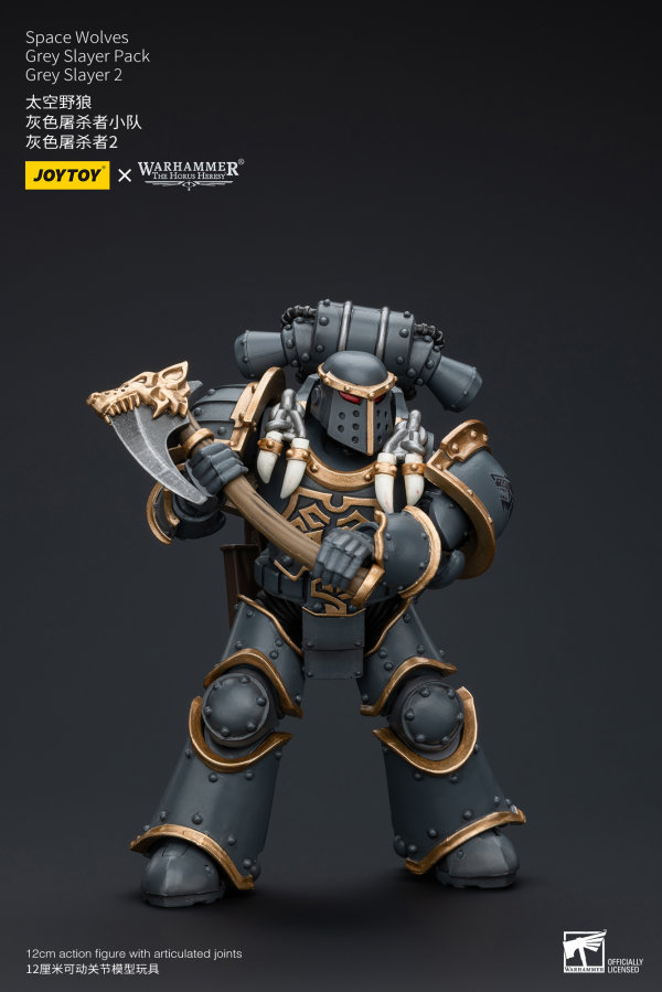 Joy Toy Space Wolves Grey Slayer Pack Grey Slayer2(6973130377516)(6973130377516)