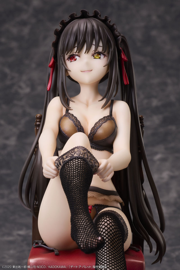 Design COCO Date A Bullet Kurumi Tokisaki 1/7 Complete Figure | 4595643112396