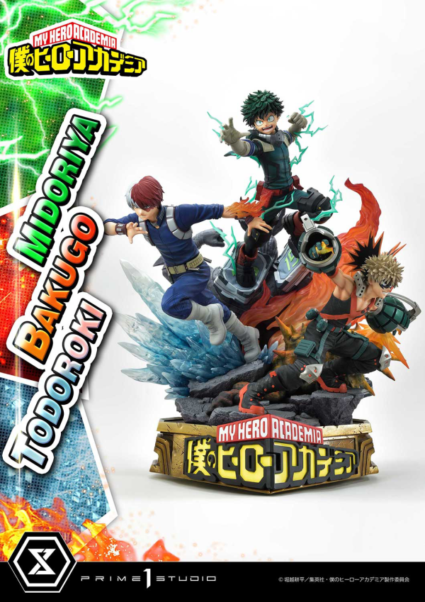 Prime 1 Studio Ultimate Premium Masterline My Hero Academia Midoriya, Bakugo & Todoroki(4582535945798)(4582535945798)