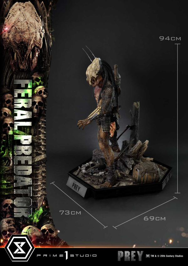 Prime 1 Studio Museum Masterline Prey Feral Predator Deluxe Version(4582647120731)(4582647120731)