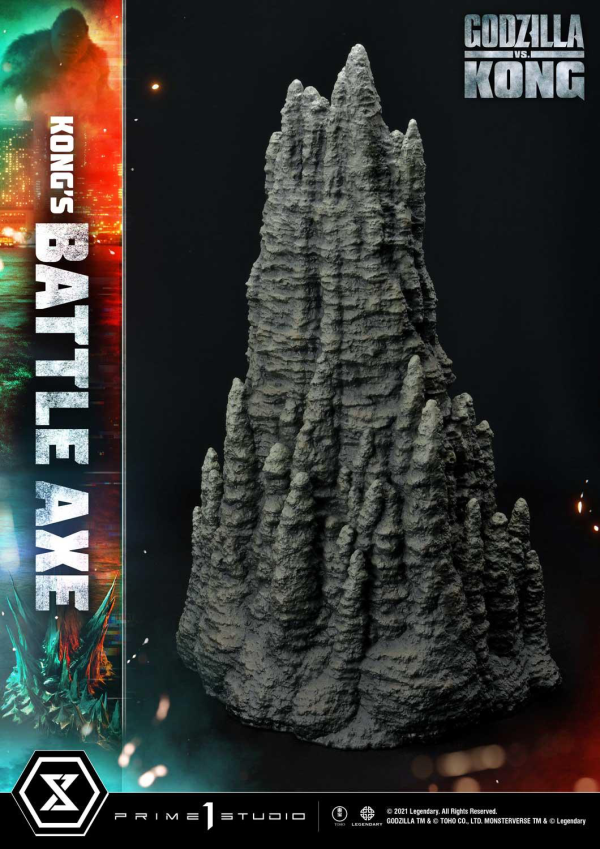 Prime 1 Studio Life Size Bust Godzilla vs Kong (Film) Kong's Battle Axe | 4580708032139