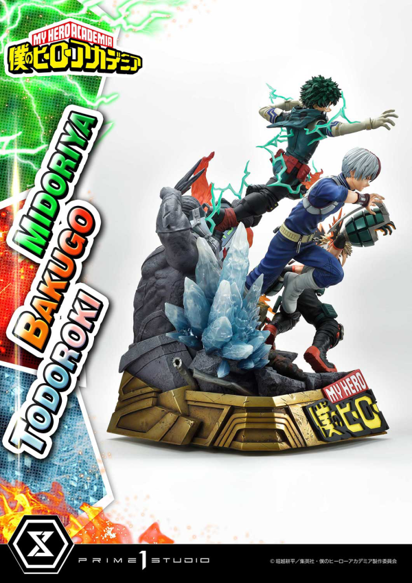 Prime 1 Studio Ultimate Premium Masterline My Hero Academia Midoriya, Bakugo & Todoroki Deluxe Version(4582535945804)(4582535945804)