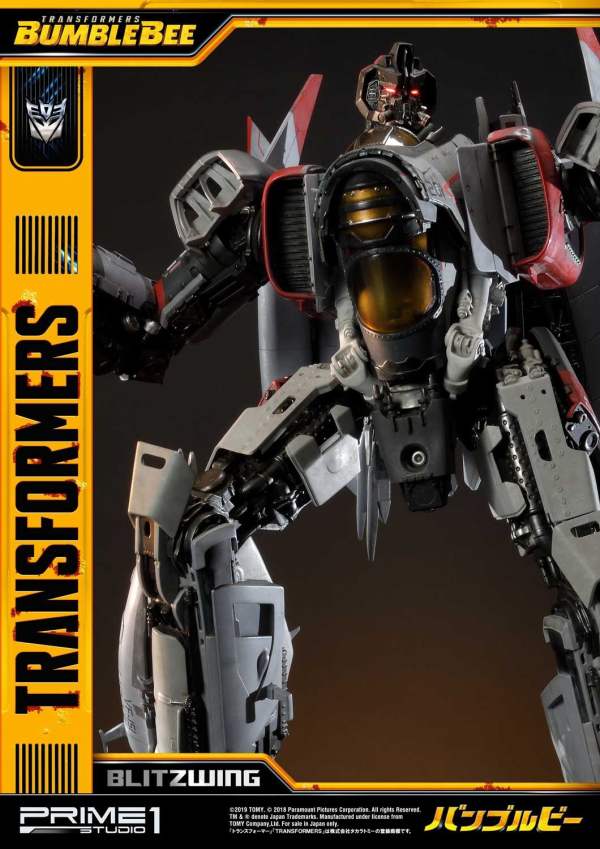 Prime 1 Studio Museum Masterline Transformers: Bumblebee (Film) Blitzwing EX Version | 4562471908088