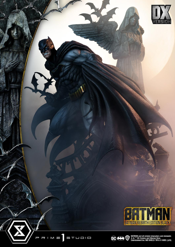 Prime 1 Studio Ultimate Premium Masterline Batman (Comics) Batman Rebirth Edition (Black) Deluxe Version | 4580708049793