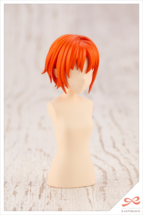 KOTOBUKIYA AFTER SCHOOL SHORT WIG TYPE: A [ORANGE & PURPLE]