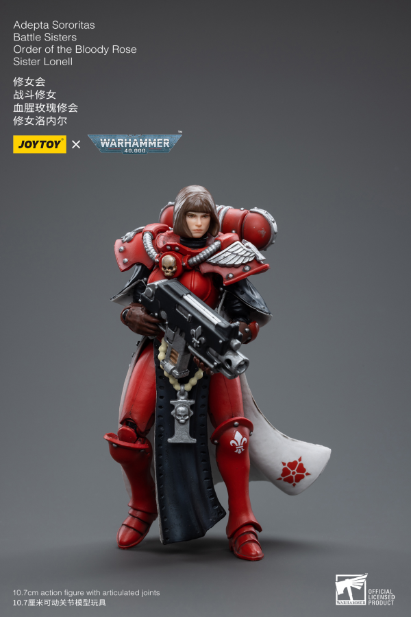 Joy Toy Adepta Sororitas Battle Sisters Order of the Bloody Rose Sister Lonell