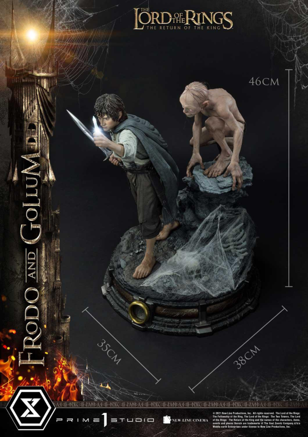 Prime 1 Studio Premium Masterline The Lord of the Rings: The Return of the King (Film) Frodo & Gollum Bonus Version(4582535949963)(4582535949963)