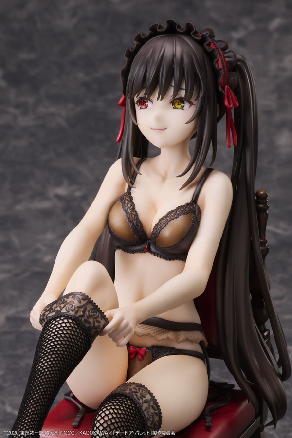 Design COCO Date A Bullet Kurumi Tokisaki 1/7 Complete Figure | 4595643112396