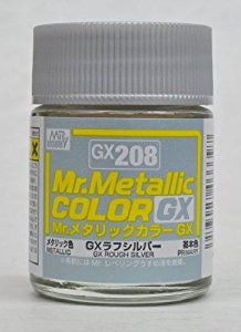 Mr Hobby Mr Color GX 208 Metal Rough Silver