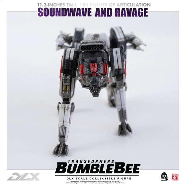 Three Zero Transformers: Bumblebee - DLX Soundwave and Ravage