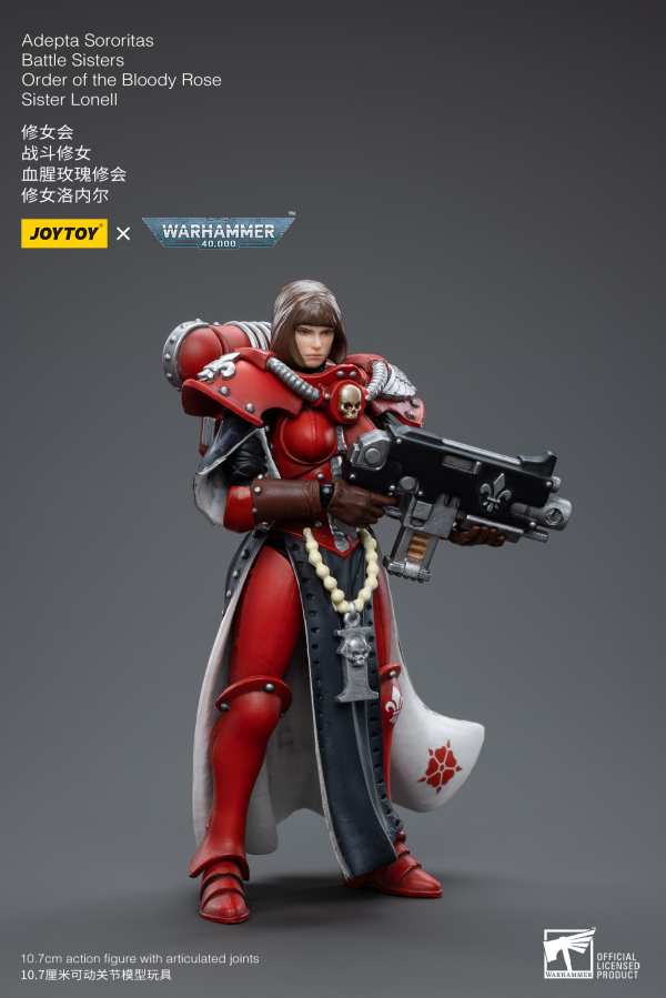 Joy Toy Adepta Sororitas Battle Sisters Order of the Bloody Rose Sister Lonell