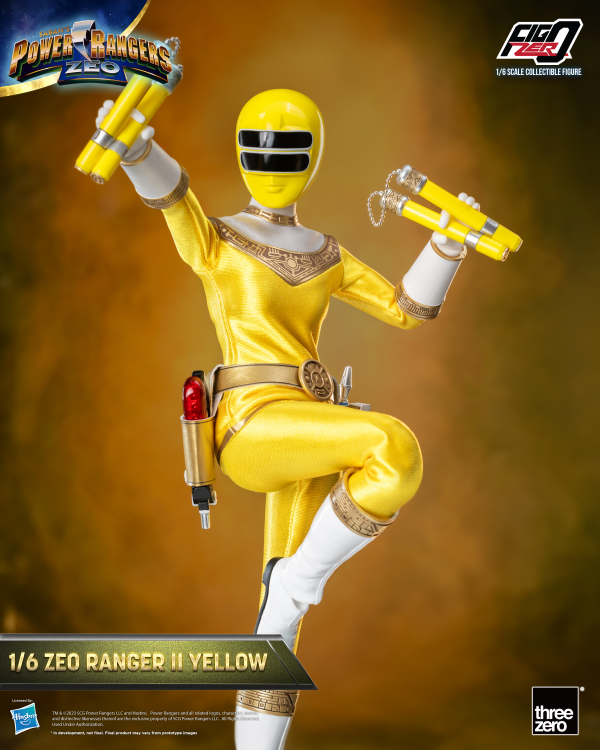 Three Zero Power Rangers Zeo - FigZero 1/6 Zeo Ranger II Yellow