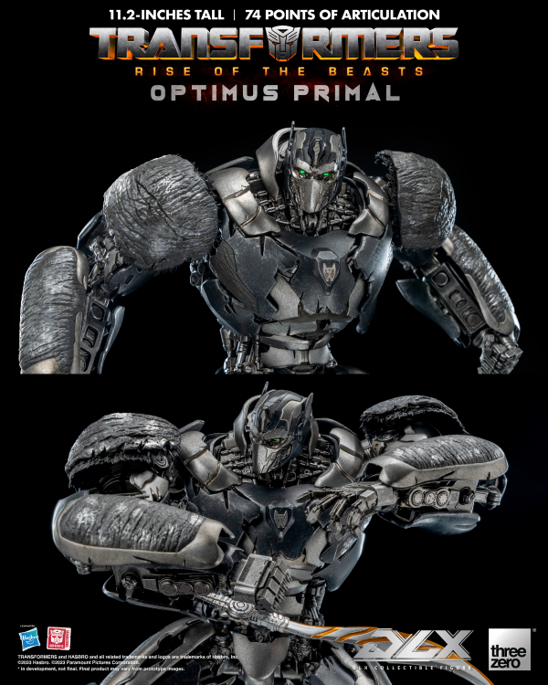 Three Zero Transformers: Rise of the Beasts - DLX Optimus Primal