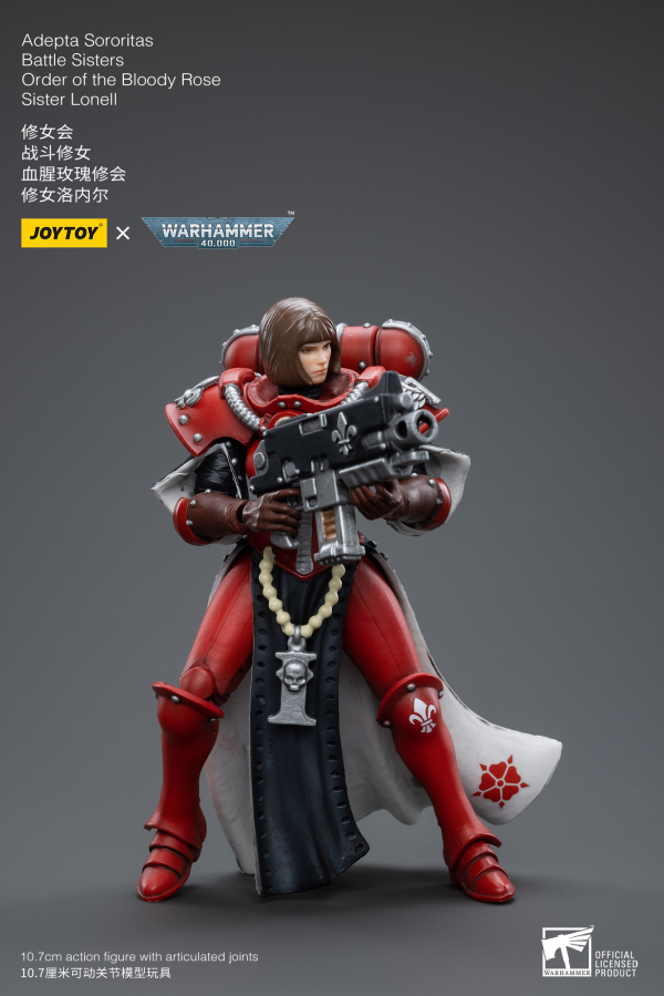 Joy Toy Adepta Sororitas Battle Sisters Order of the Bloody Rose Sister Lonell