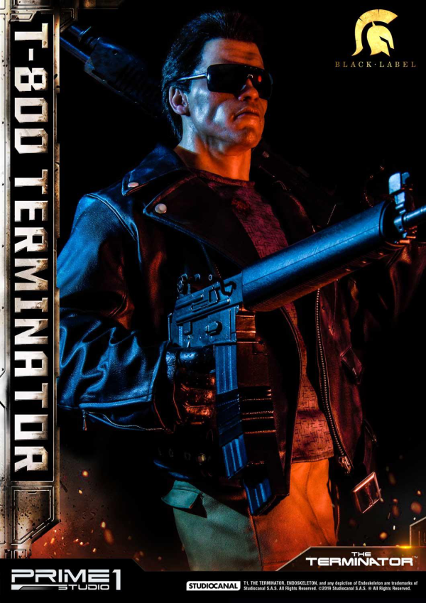 Prime 1 Studio High Definition Museum Masterline Black Label The Terminator (Film) T-800 Terminator(4582535941769)(4582535941769)