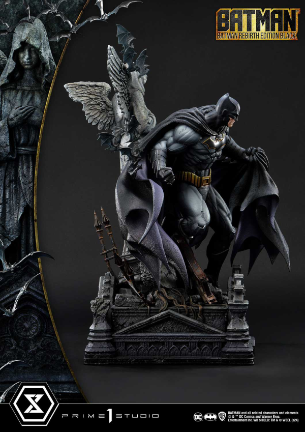 Prime 1 Studio Ultimate Premium Masterline  Batman (Comics)  Batman Rebirth Edition (Black) | 4580708049786