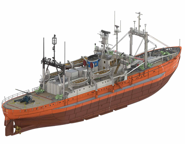 Hasegawa [HP001] 1/250 ANTARCTICA OBSERVATION SHIP SOYA "Antarctica Observatin 2nd Corps" (Super detail kit)(8806345680806)(8806345680806)