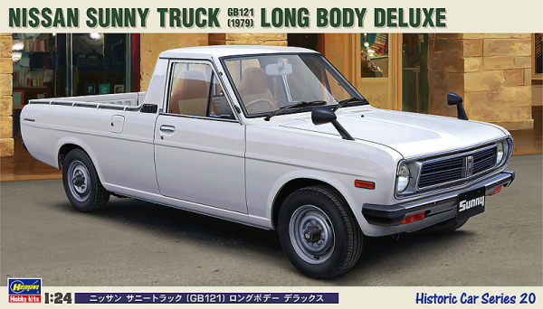 Hasegawa [HC20] 1:24 NISSAN SUNNY TRUCK (GB121) LONG BODY DELUXE(4967834211209)(4967834211209)