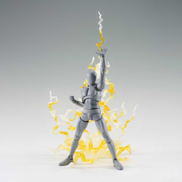 BANDAI Spirits TAMASHII EFFECT THUNDER Yellow Ver. , Bandai Spirits Tamashii Effect