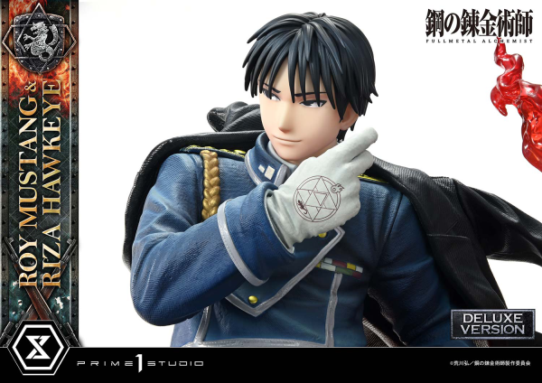 Prime 1 Studio Concept Masterline Fullmetal Alchemist Roy Mustang & Riza Hawkeye DX Bonus Version | 4580708049595