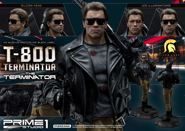 Prime 1 Studio High Definition Museum Masterline Black Label The Terminator (Film) T-800 Terminator(4582535941769)(4582535941769)